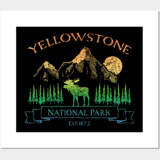 Yellowstone National Park Posters and Art